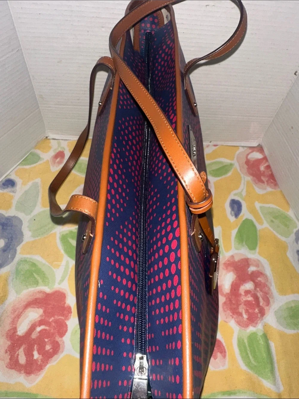 RESERVED Ralph Lauren tote red marine purse tote